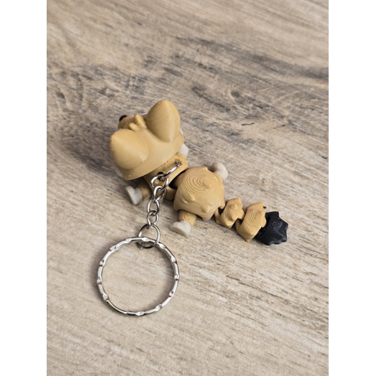 Breloczek Fenek Pustynny 3D - Brelok Druk3d fidget Keychain mixGadzet
