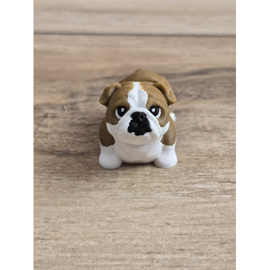 Figurka Buldog 3D - Druk3d fidget mixGadzet