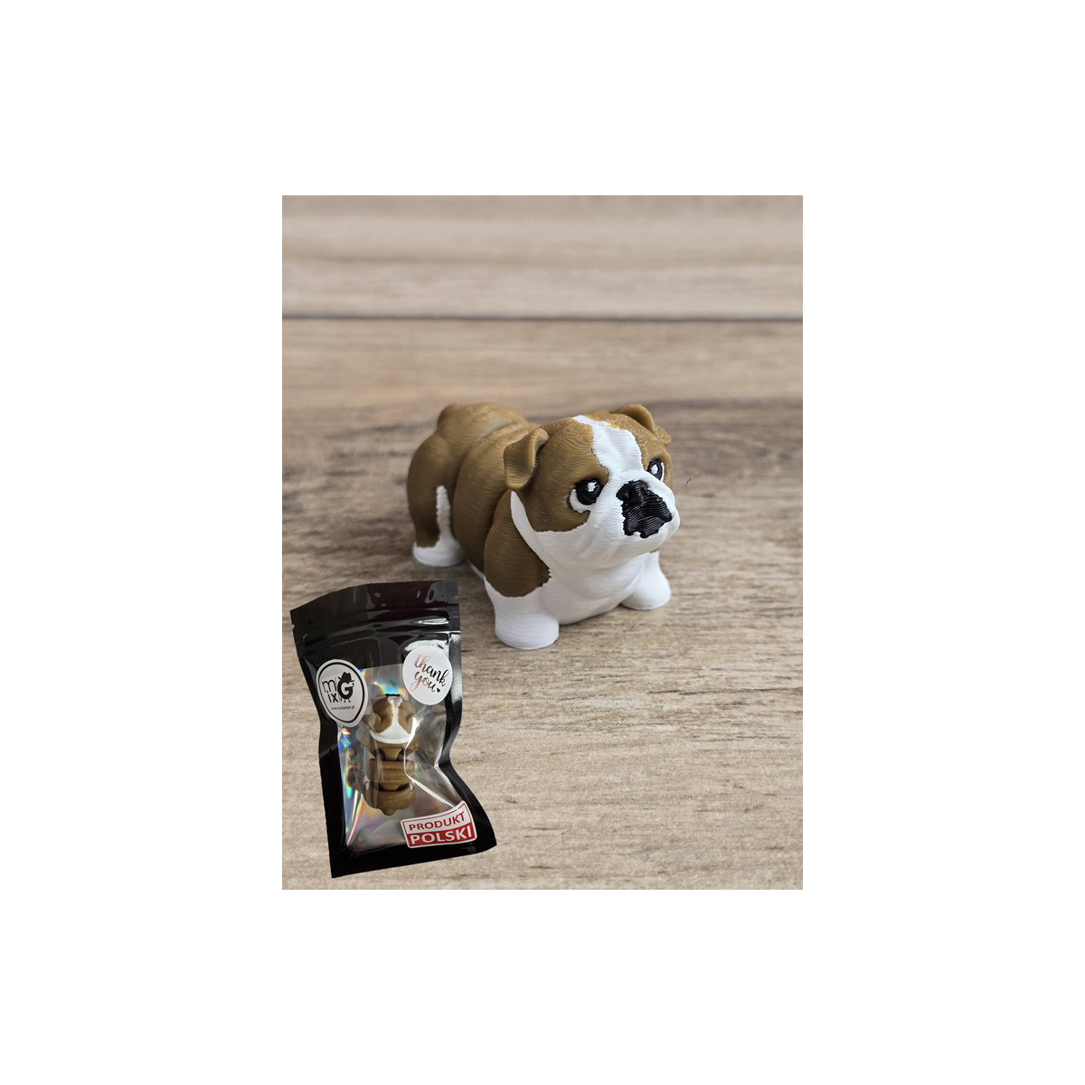 Figurka Buldog 3D - Druk3d fidget mixGadzet