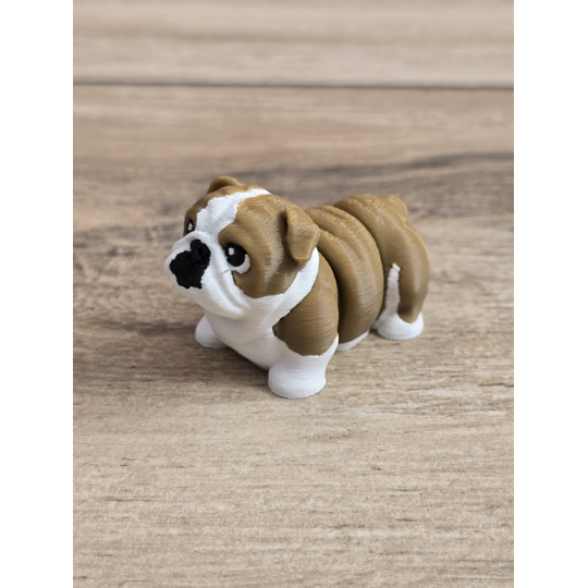 Figurka Buldog 3D - Druk3d fidget mixGadzet