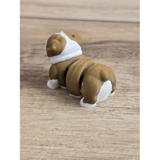 Figurka Buldog 3D - Druk3d fidget mixGadzet