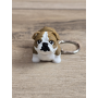 Breloczek Buldog 3D - Brelok Druk3d fidget Keychain mixGadzet