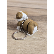 Breloczek Buldog 3D - Brelok Druk3d fidget Keychain mixGadzet