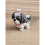 Figurka Shih Tzu z kitką Szary 3D - Druk3d fidget mixGadzet