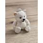 Breloczek Miś Polarny 3D - Brelok Druk3d fidget Keychain