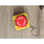 Breloczek Kliker Przycisk Bezpieczeństwa 3D - Druk3d fidget Keychain