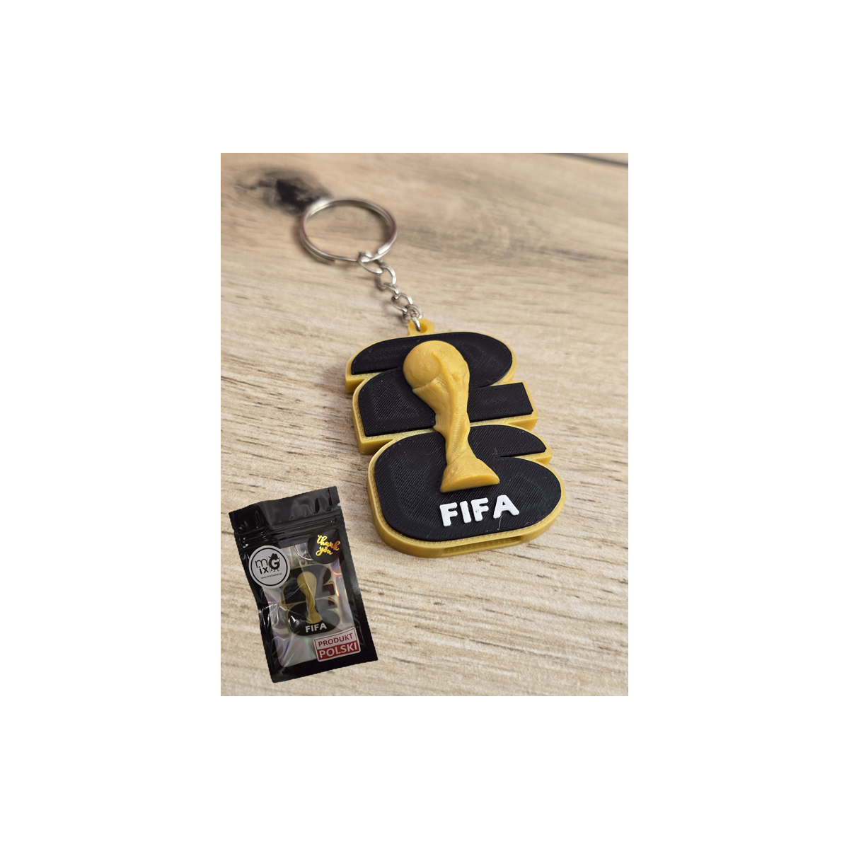 Breloczek Otwieracz MŚ26 3D - Brelok Druk3d fidget Keychain