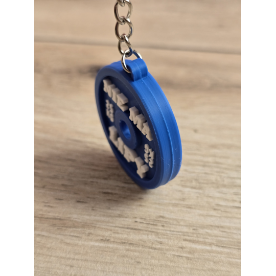 Breloczek Talerz Olimpijski Nie ma Lipy 3D - Brelok Druk3d fidget Keychain