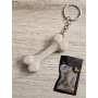 Breloczek Kość 3D - Brelok Druk3d fidget Keychain