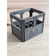 Skrzynia na Baterie AA 3D - Pojemnik Druk3d fidget