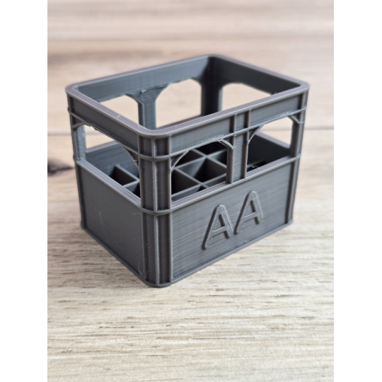 Skrzynia na Baterie AA 3D - Pojemnik Druk3d fidget
