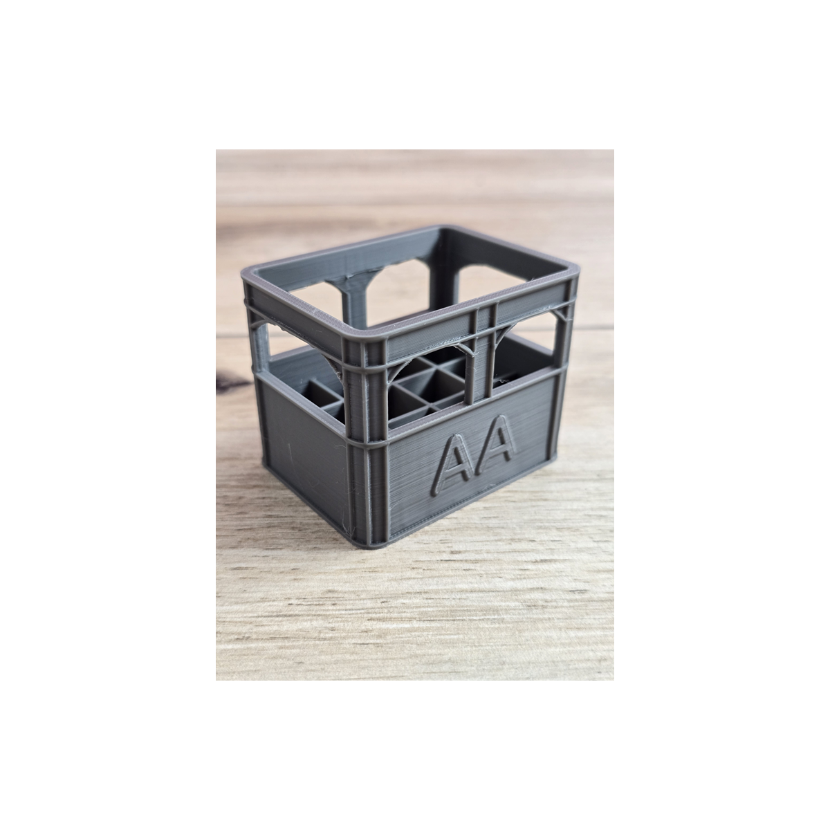 Skrzynia na Baterie AA 3D - Pojemnik Druk3d fidget