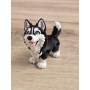 Figurka Husky z kolorowymi Oczami 3D - Druk3d fidget mixGadzet