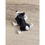 Figurka Husky z niebieskimi Oczami 3D - Druk3d fidget mixGadzet