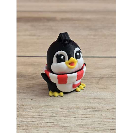 Kliker klik klik Pingwina 3D - Druk3d fidget mixGadzet