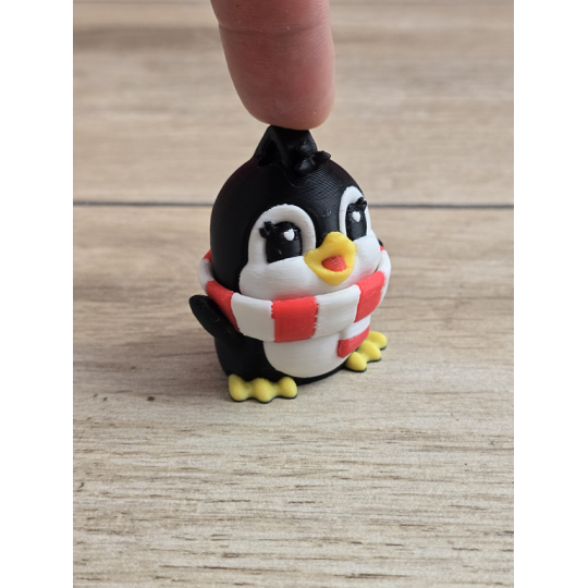 Kliker klik klik Pingwina 3D - Druk3d fidget mixGadzet