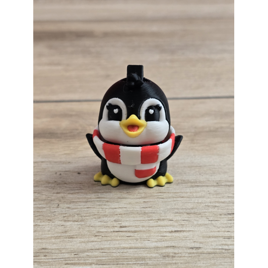 Kliker klik klik Pingwina 3D - Druk3d fidget mixGadzet