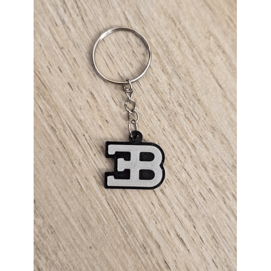 Breloczek Bugatti- Świeci w Nocy! 3d -Druk3d fidget Keychain mixGadzet