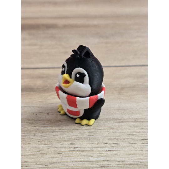 Kliker klik klik Pingwina 3D - Druk3d fidget mixGadzet