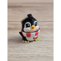 Breloczek Kliker klik klik Pingwina 3D - Brelok Druk3d fidget Keychain