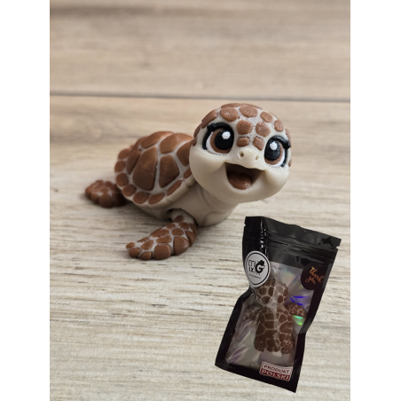Figurka Żółwia 3D - Druk3d fidget mixGadzet