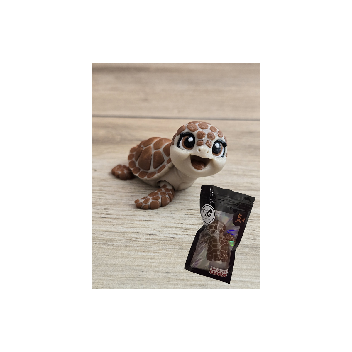 Figurka Żółwia 3D - Druk3d fidget mixGadzet