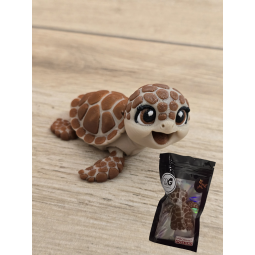 Breloczek Żółwia 3D - Brelok Druk3d fidget Keychain