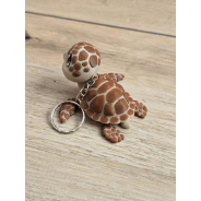 Breloczek Żółwia 3D - Brelok Druk3d fidget Keychain