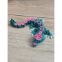 Figurka Smok Różany 22cm 3D - Druk3d fidget mixGadzet