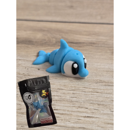 Figurka Delfina 3D - Druk3d fidget mixGadzet