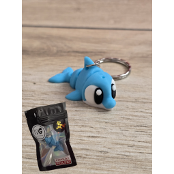 Breloczek Delfina 3D - Brelok Druk3d fidget Keychain