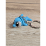 Breloczek Delfina 3D - Brelok Druk3d fidget Keychain
