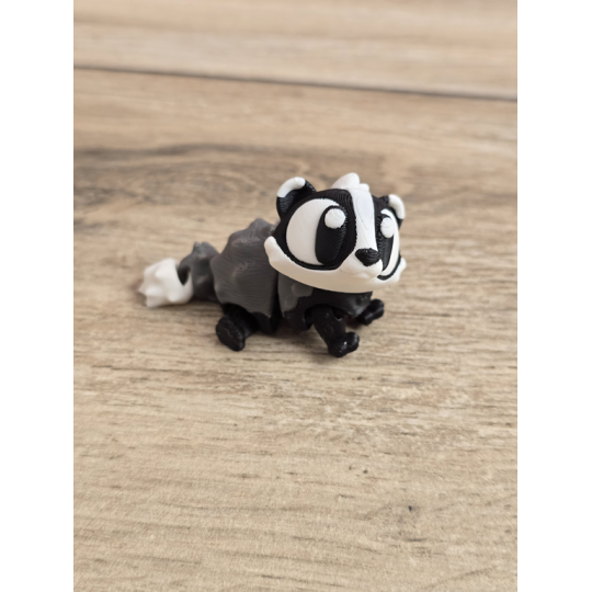 Figurka Borsuka 3D - Druk3d fidget mixGadzet