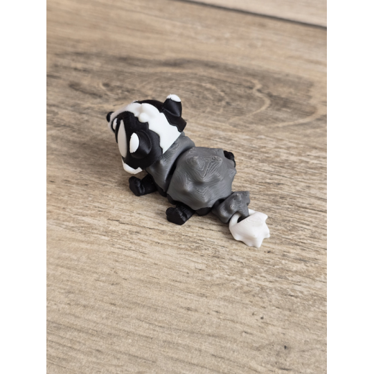 Figurka Borsuka 3D - Druk3d fidget mixGadzet