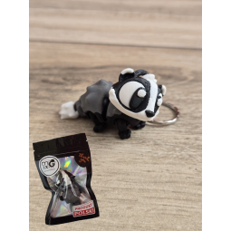 Breloczek Borsuka 3D - Brelok Druk3d fidget Keychain