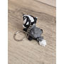 Breloczek Borsuka 3D - Brelok Druk3d fidget Keychain