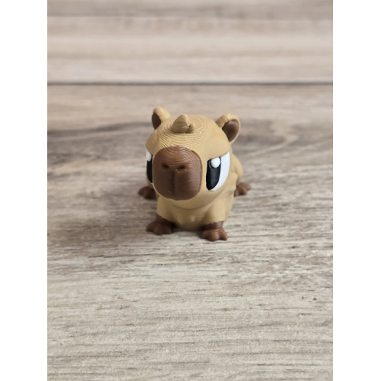 Figurka Kapibary 3D - Druk3d fidget mixGadzet