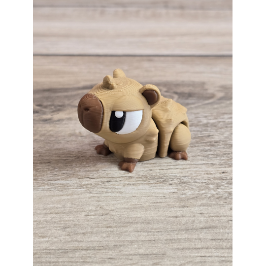 Figurka Kapibary 3D - Druk3d fidget mixGadzet