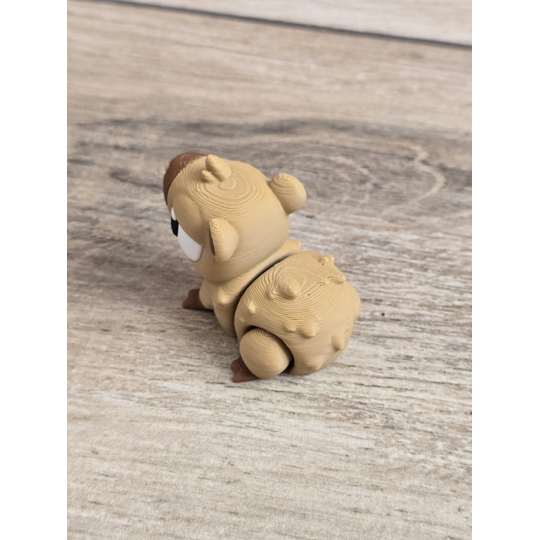 Figurka Kapibary 3D - Druk3d fidget mixGadzet