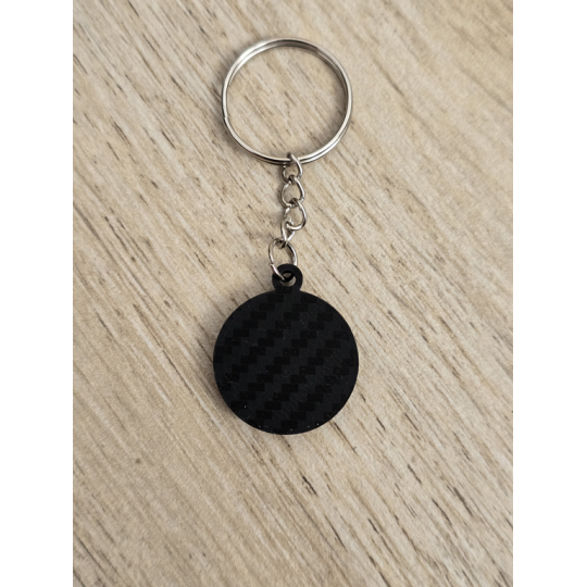 Breloczek Fiat - Świeci w Nocy! 3d -Druk3d fidget Keychain mixGadzet
