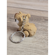 Breloczek Kapibary 3D - Brelok Druk3d fidget Keychain