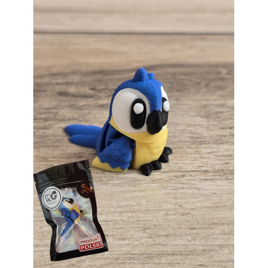 Figurka Papuga Ara 3D - Druk3d fidget mixGadzet