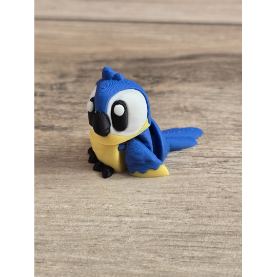 Figurka Papuga Ara 3D - Druk3d fidget mixGadzet
