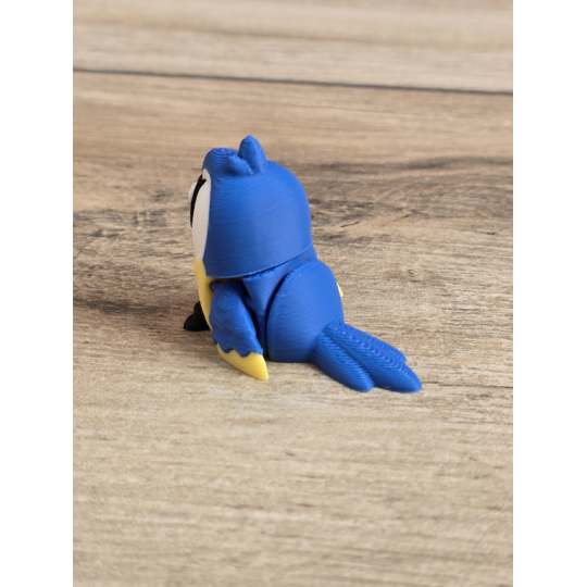 Figurka Papuga Ara 3D - Druk3d fidget mixGadzet
