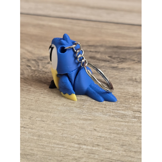 Breloczek Papuga Ara 3D - Brelok Druk3d fidget Keychain