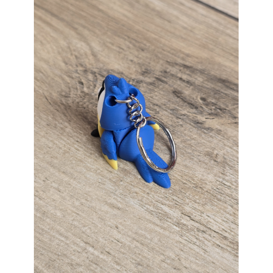 Breloczek Papuga Ara 3D - Brelok Druk3d fidget Keychain