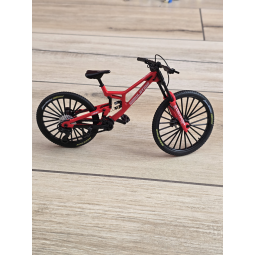 Kolekcjonerski Rower MTB | Model Finger Bike 1:8 | Metalowy - Czerwony