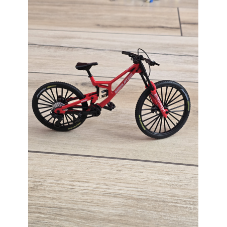 Kolekcjonerski Rower MTB | Model Finger Bike 1:8 | Metalowy - Czerwony