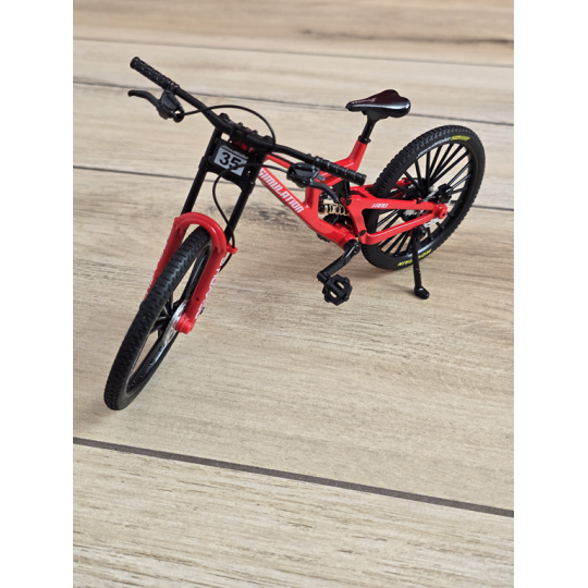 Kolekcjonerski Rower MTB | Model Finger Bike 1:8 | Metalowy - Czerwony