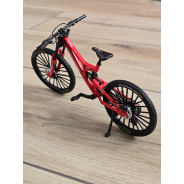 Kolekcjonerski Rower MTB | Model Finger Bike 1:8 | Metalowy - Czerwony